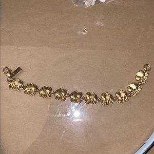 Gold elephant Lilly Pulitzer bracelet